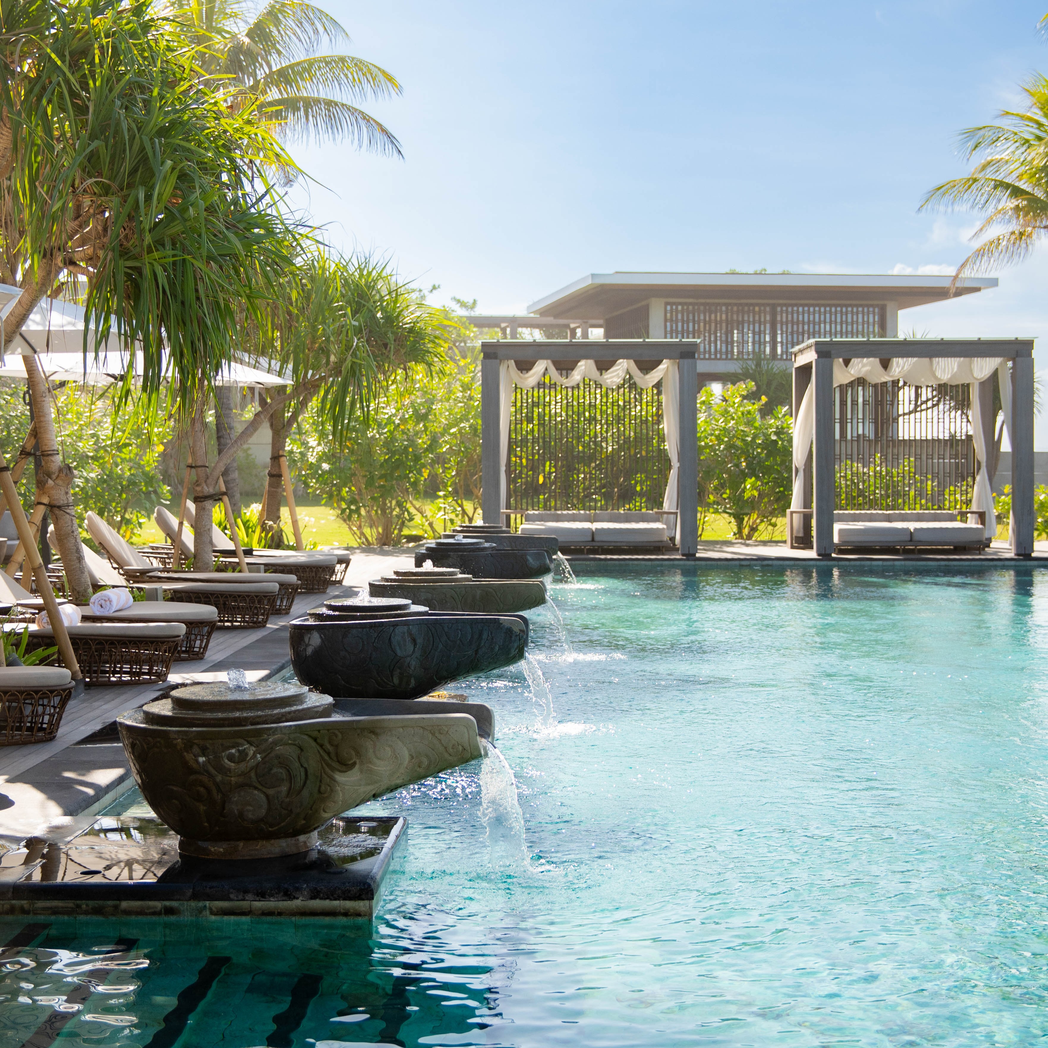 Beach House cabana located at Regent Bali Canggu
