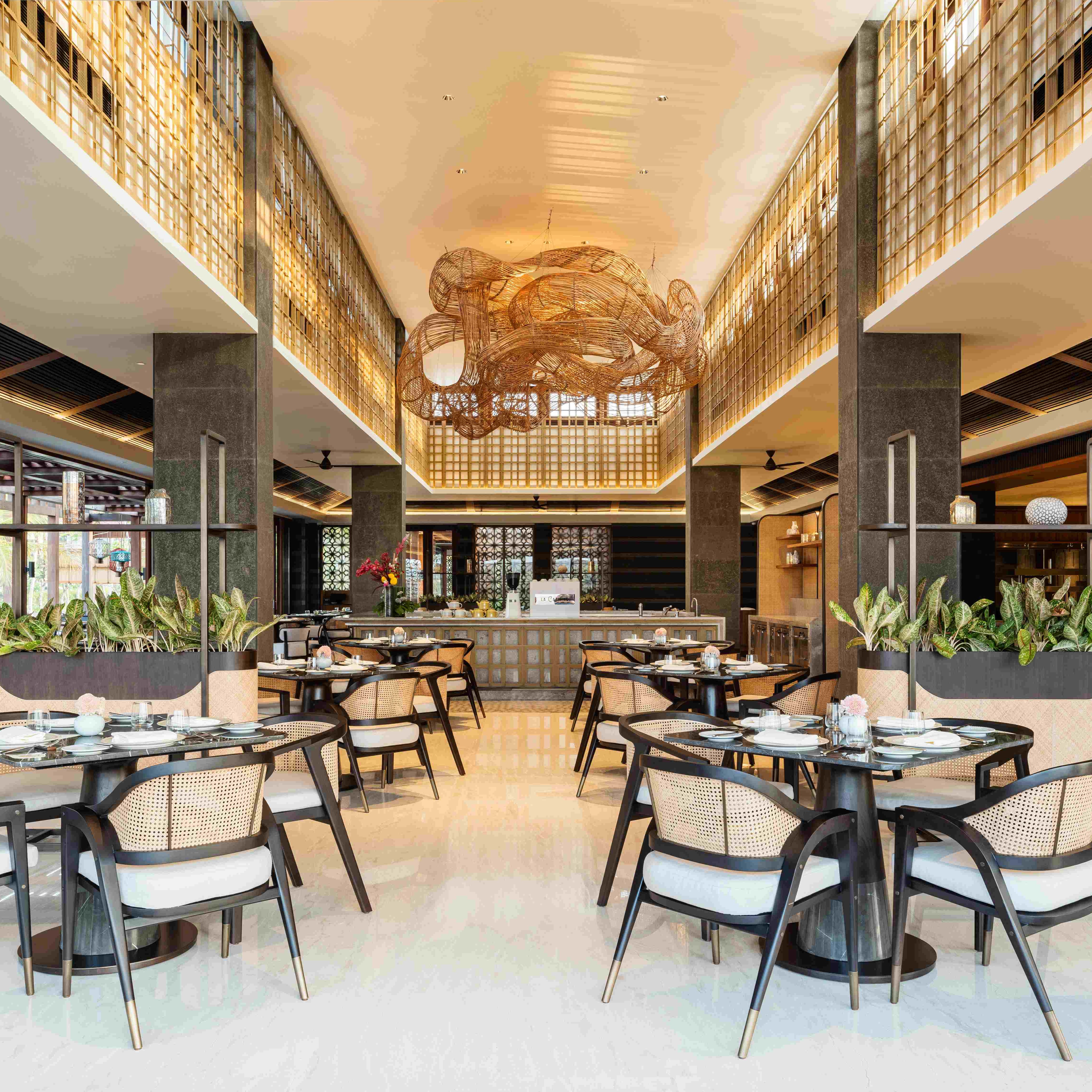 Taru Restaurant, main dining venue at Regent Bali Canggu